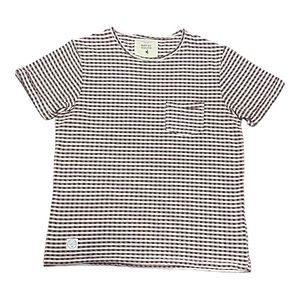 Native Youth Plaid Pocket Tee Shirt XL